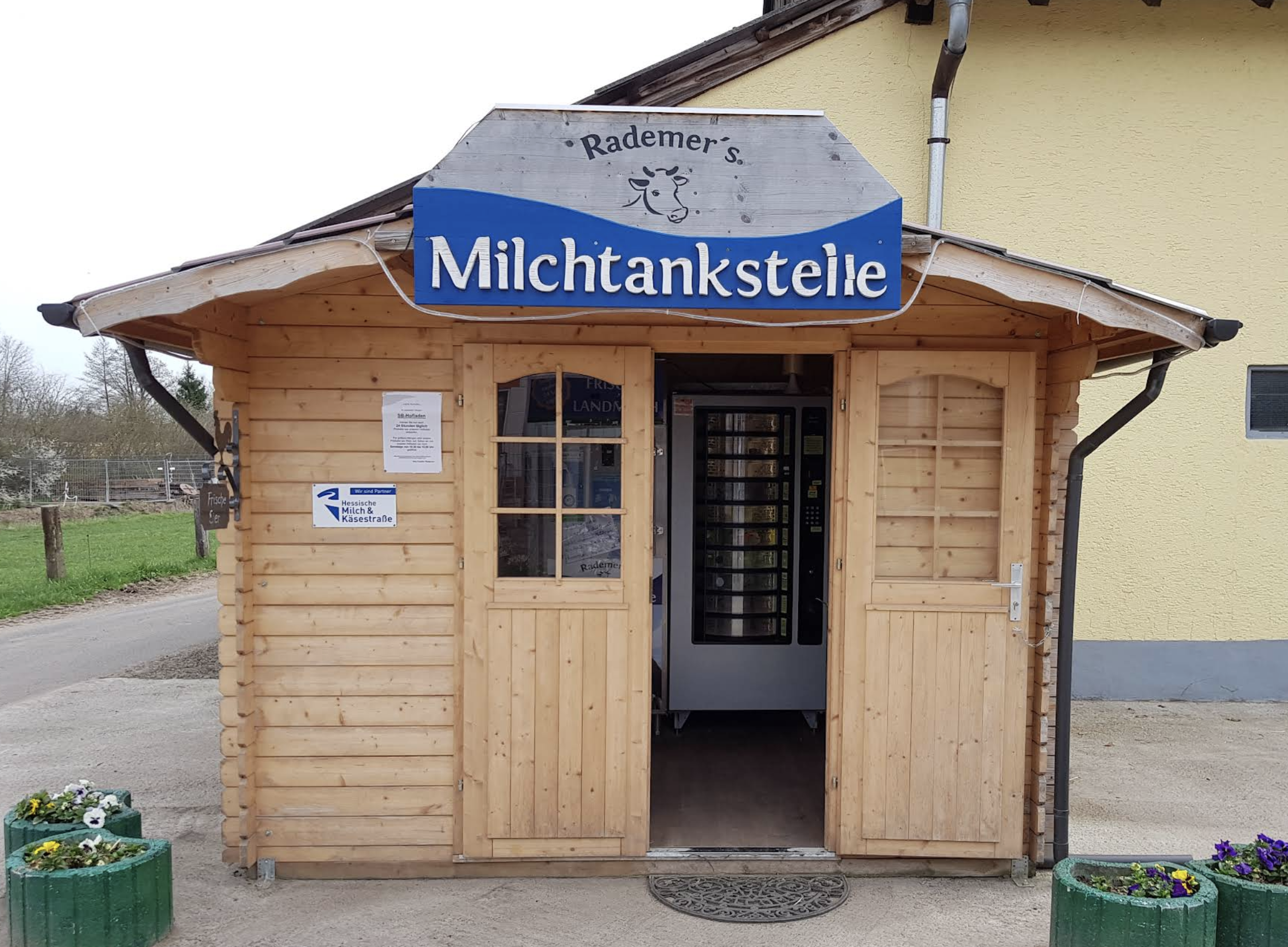 Milchtankstelle von Milchviehbetrieb Rademer