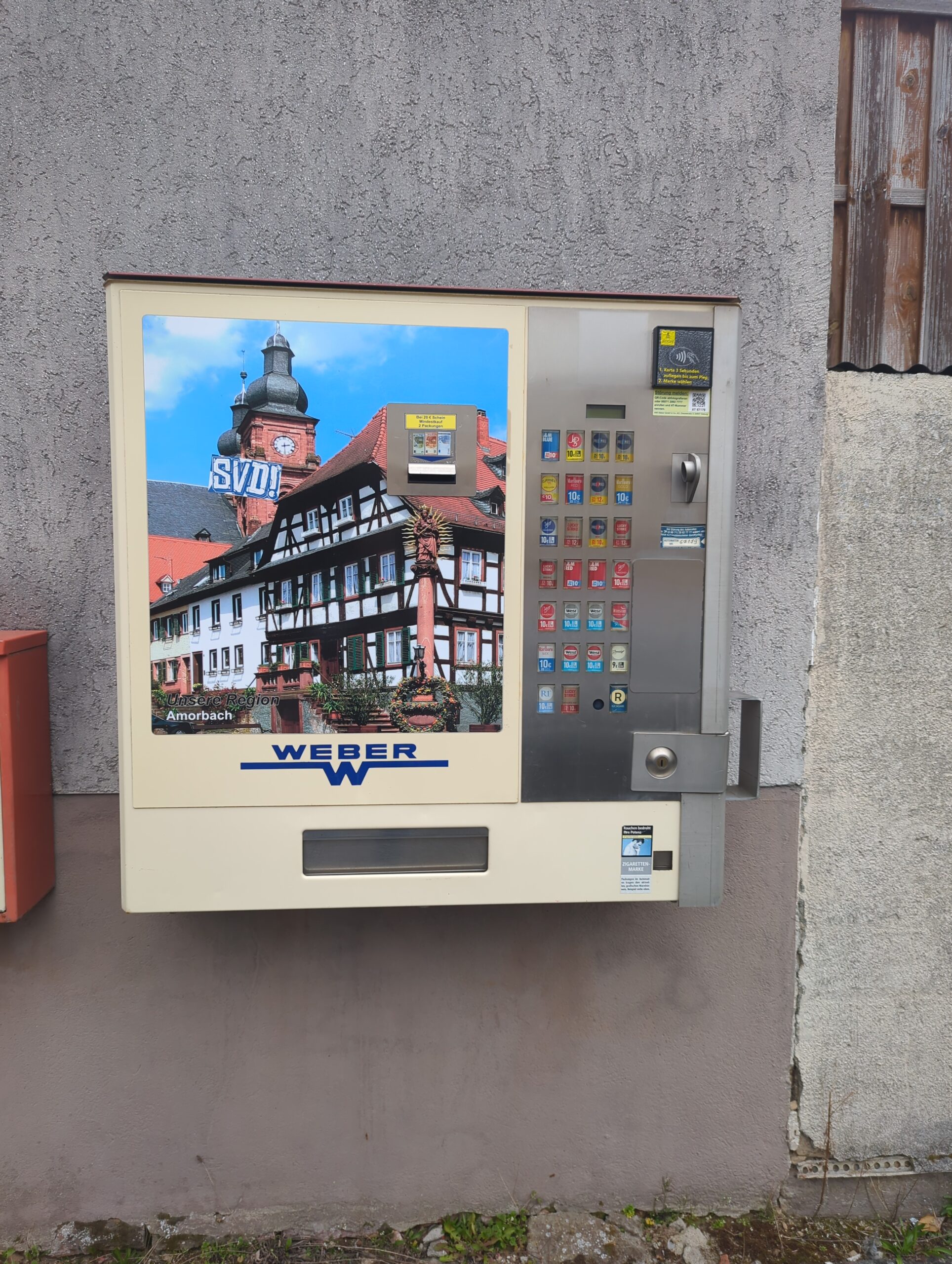 Weber Zigarettenautomat