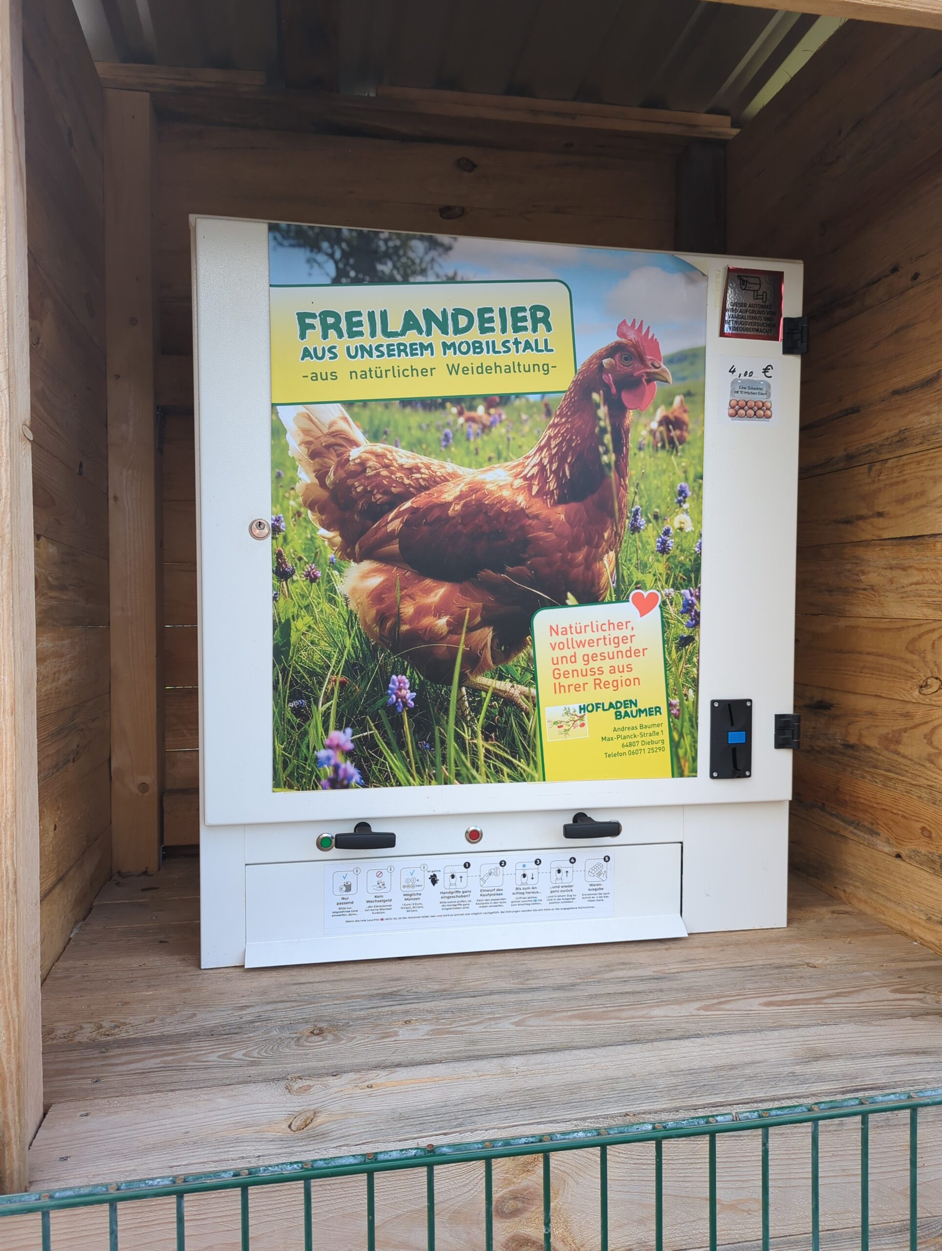 27/7 Eierautomat
