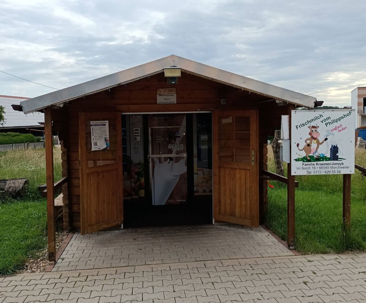 Milchtankstelle Jonzyk mit Regiomat