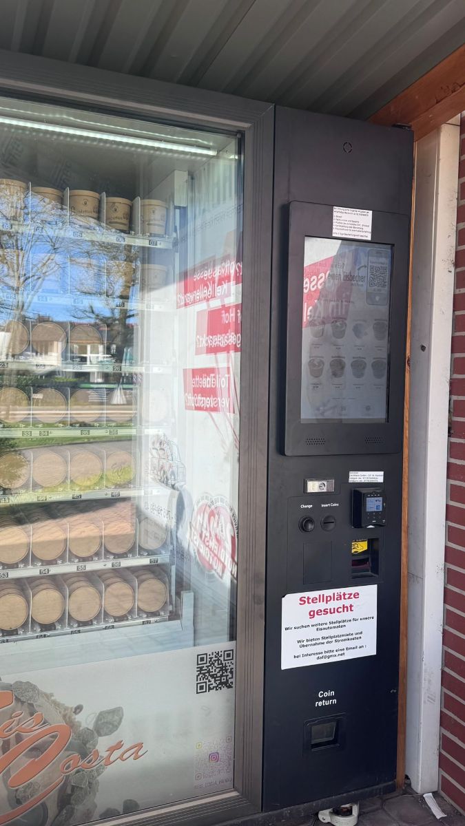 Eisautomat Eis Costa Hainburg