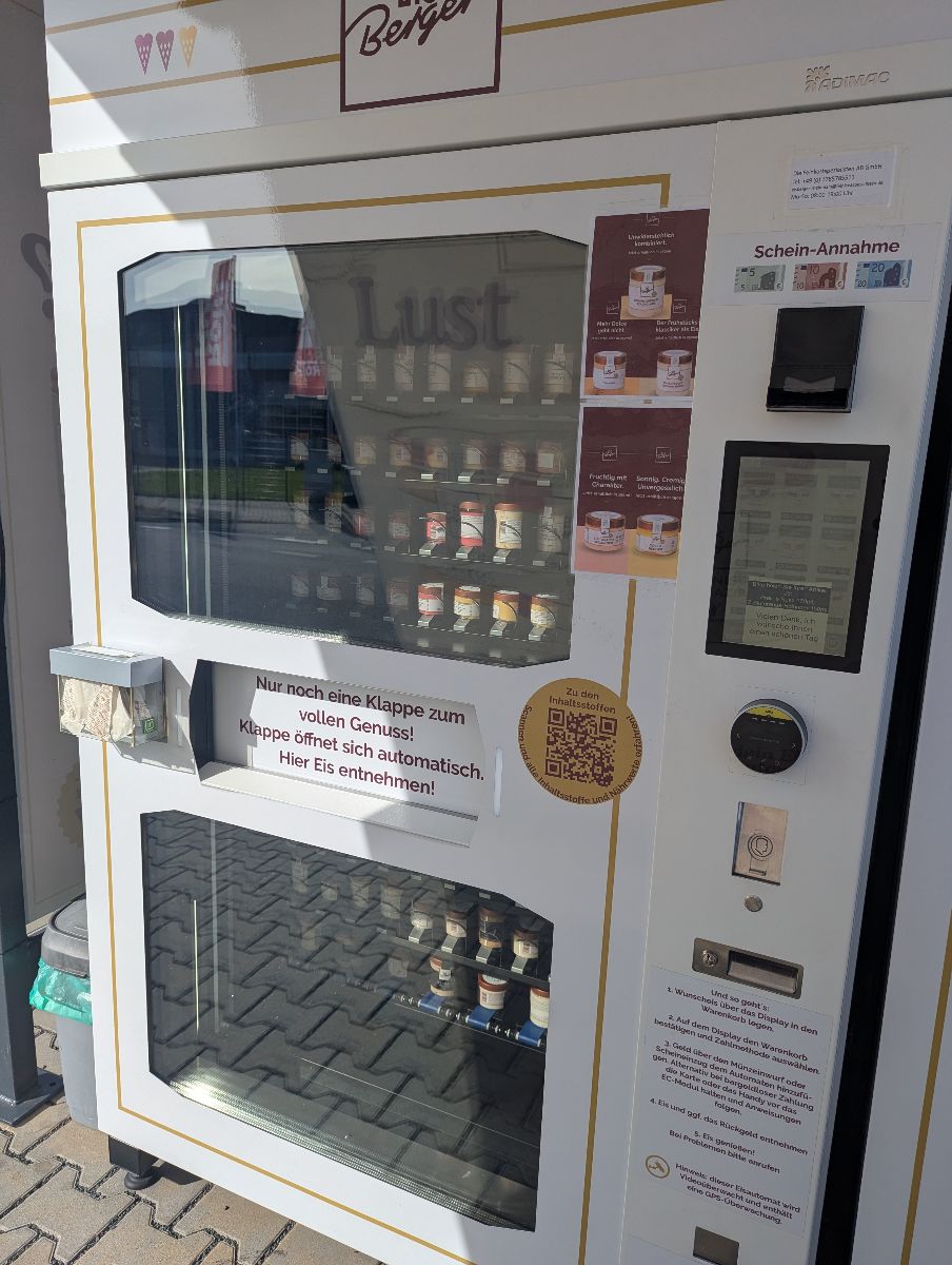 Eis Berger Automat