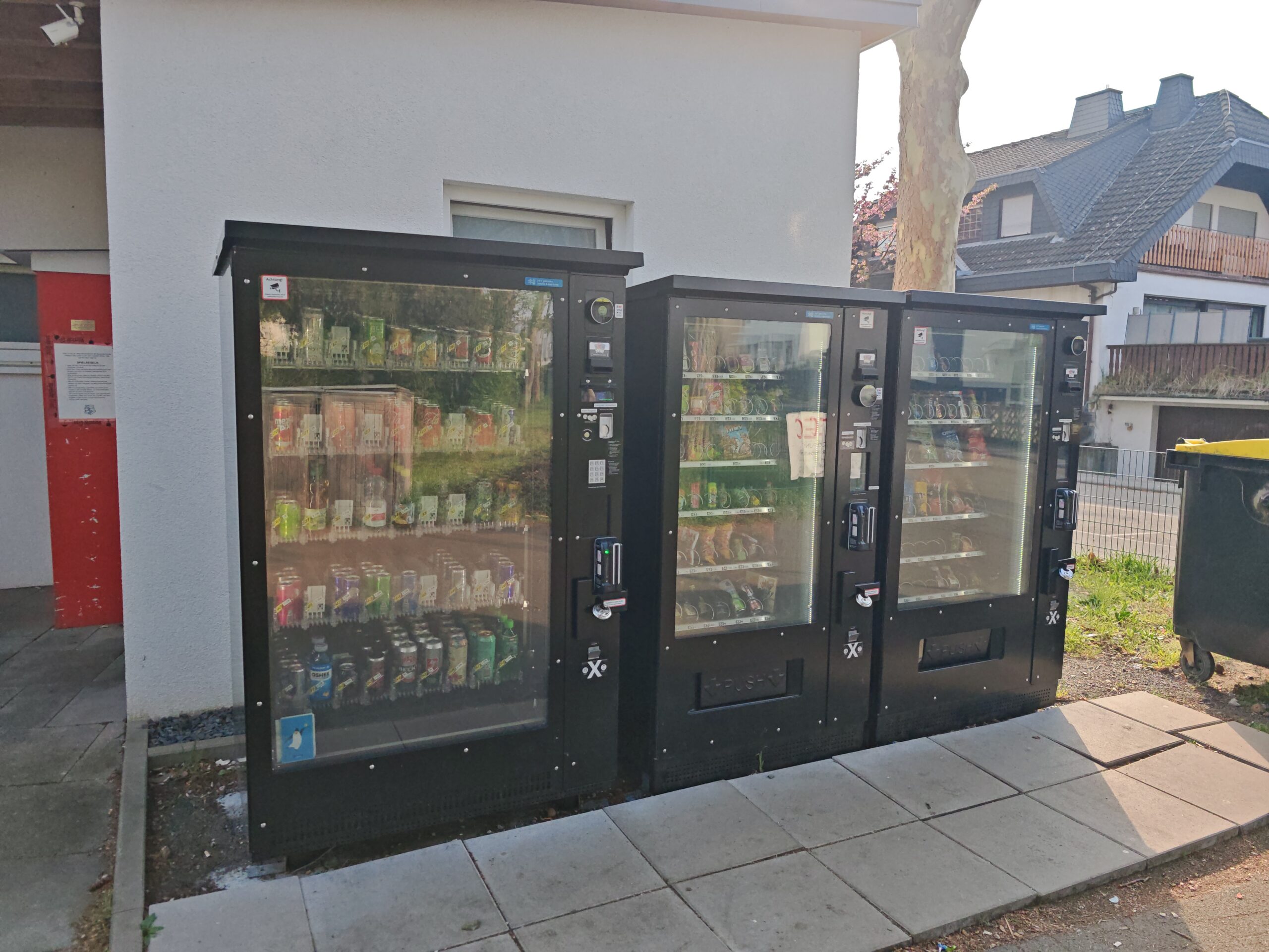Getränke und Snacks